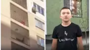 "Держался из последних сил". Студент спас ребенка от падения с 7-го этажа в Алматы