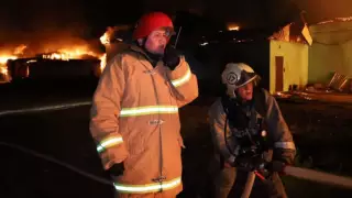 Пожар на газонакопительной станции произошел в Нур-Султане, есть пострадавшие