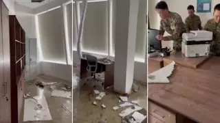 Кадры с затопленным кабинетом прокомментировали в вузе Нур-Султана