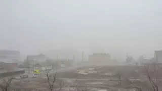 Сильный смог неизвестного происхождения окутал Атырау