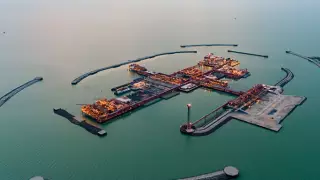 Добычу нефти возобновляют на Кашагане