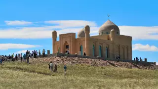 Скоростной интернет провели у мавзолея Машхур Жусупа в Павлодарской области