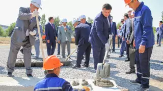 В Кызылординской области заложены фундаменты нескольких крупных объектов