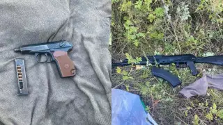 Тайник с огнестрельным оружием нашли в Нур-Султане