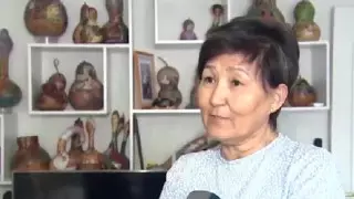 Необычные картины на тыквах пишет алматинка