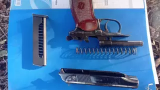 Похищенный во время январских беспорядков пистолет нашли в Алматинской области