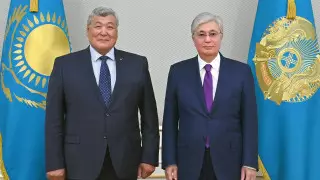 Президент Токаев принял "Халық қаһарманы" Аубакирова