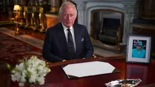 Новый король Великобритании обратился к нации с первым телеобращением