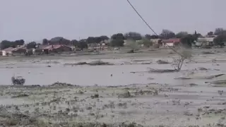 Взорвавшаяся алмазная шахта вызвала наводнение в Южной Африке