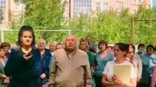 Жители домов в центре Караганды протестуют против строительства клиники