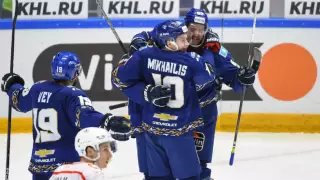 "Барыс" неожиданно обыграл лидера КХЛ и поднялся на верхние строчки турнирной таблицы