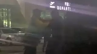 Потасовка таксистов возле аэропорта Актау попала на видео