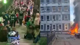 "Не оставляйте укрытия". Зеленский обратился к украинцам