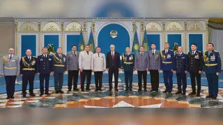 Токаев присвоил новые звания главам МВД и Антикора