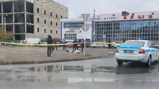 Из-за подозрительного чемодана полиция оцепила территорию в Атырау
