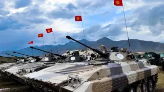 Кыргызстан предложил ввести в СНГ запрет на размещение тяжелой техники у границ