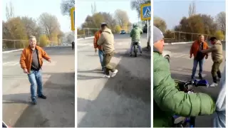 Владелец кирпичного завода под Талгаром бросился с ножом на людей