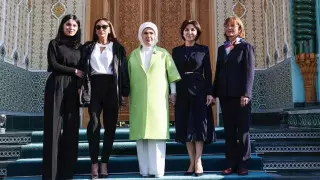 Первые леди тюркских стран посетили Самарканд