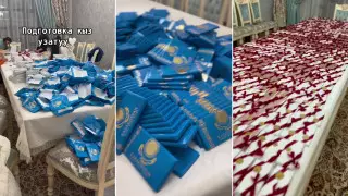 "Очень вкусный казахстанский шоколад". Видео подготовки к кыз узату в Бишкеке завирусилось в соцсетях