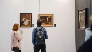 Выставка живописи и антиквариата проходит в Forte Kulanshi Art Space