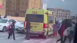 Двух девочек сбили на пешеходном переходе в Актау, одна из них погибла