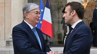 Президенты Казахстана и Франции сделали совместное заявление