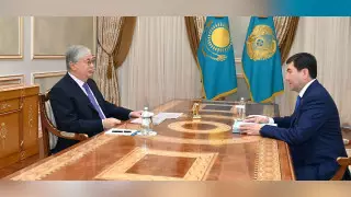 Кошанов рассказал Токаеву о рассматриваемых законах в Мажилисе