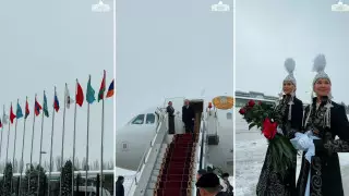 Касым-Жомарт Токаев прибыл в Бишкек