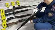 Очередной схрон оружия нашли в Алматинской области