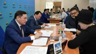 Аким Акмолинской области встретился с населением Кокшетау