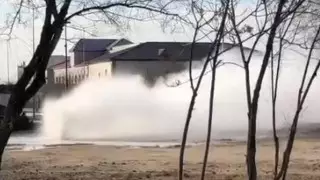 Порыв теплотрассы произошел в Актау