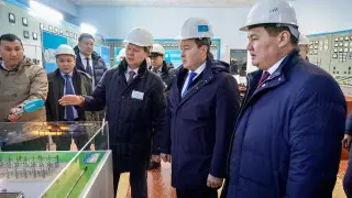 Смаилову показали проект строительства новой ТЭЦ в Кызылорде