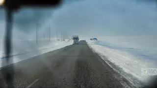 Участки дорог в двух областях закрыты для всех видов транспорта