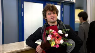 Чемпион мира по шахматам Магнус Карлсен приехал в Алматы