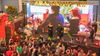 SABA GROUP KZ поздравила жителей "Комфорт Сити" с Новым годом