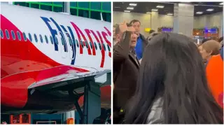 "Мы хотим домой". Летевший в Костанай самолет FlyArystan вернулся в Алматы