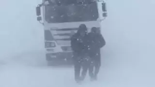 57 человек спасли из снежного плена в Туркестанской области