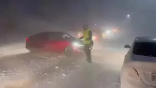 79 участков автодорог остаются закрытыми в Казахстане