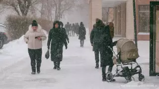 Резкое похолодание до минус 40 градусов ожидается на севере Казахстана