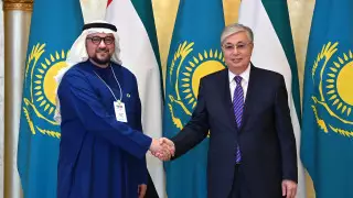 Президент Токаев встретился с директором компании Masdar в ОАЭ