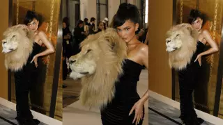 "Чучела" льва, барса и волка – почему все обсуждают безумный показ Schiaparelli