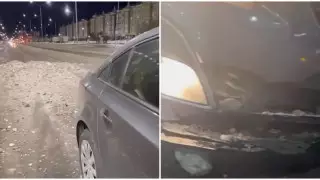 Астанчанка въехала в сугроб на дороге: кто виноват, объяснил юрист