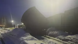 На станции в Риддере опрокинулись 2 вагона