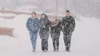 Сильные осадки идут в Казахстан