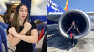 "Никаких стрессов". Стюардесса рассказала о плюсах своей работы