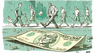 Курс доллара упал еще почти на 5 тенге