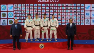 Молодые дзюдоисты в Семее борются за путевки на чемпионаты Азии и мира