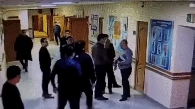 Кадры видео из соцсетей