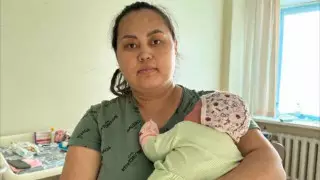 Девочка-гигант родилась в Костанае