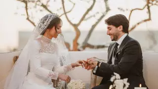 "Божественная красавица". Свадьбу принцессы Иордании показывали по национальному ТВ